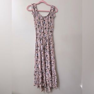 Long floral dress